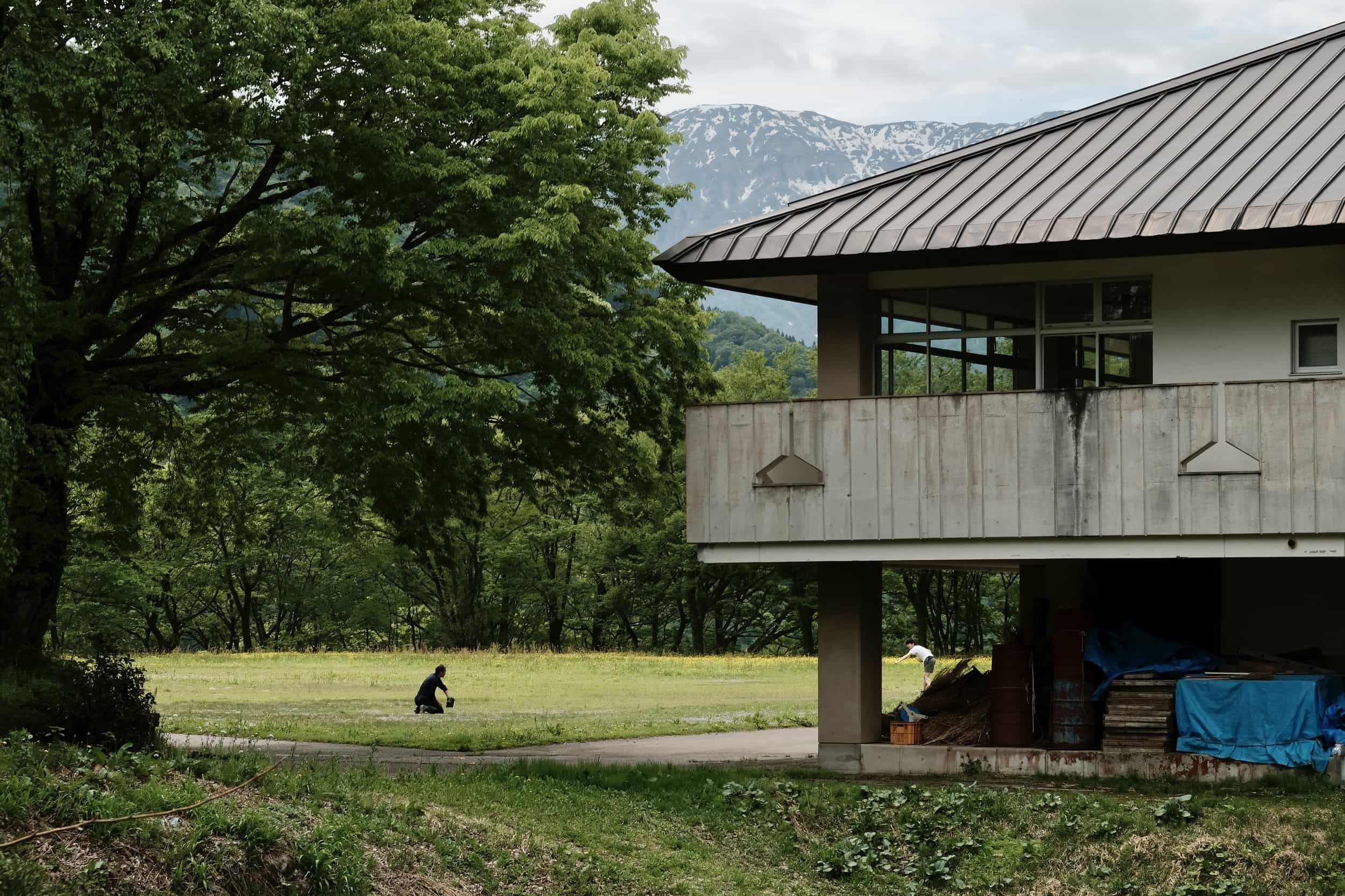 Mountain Panorama in Ainokura