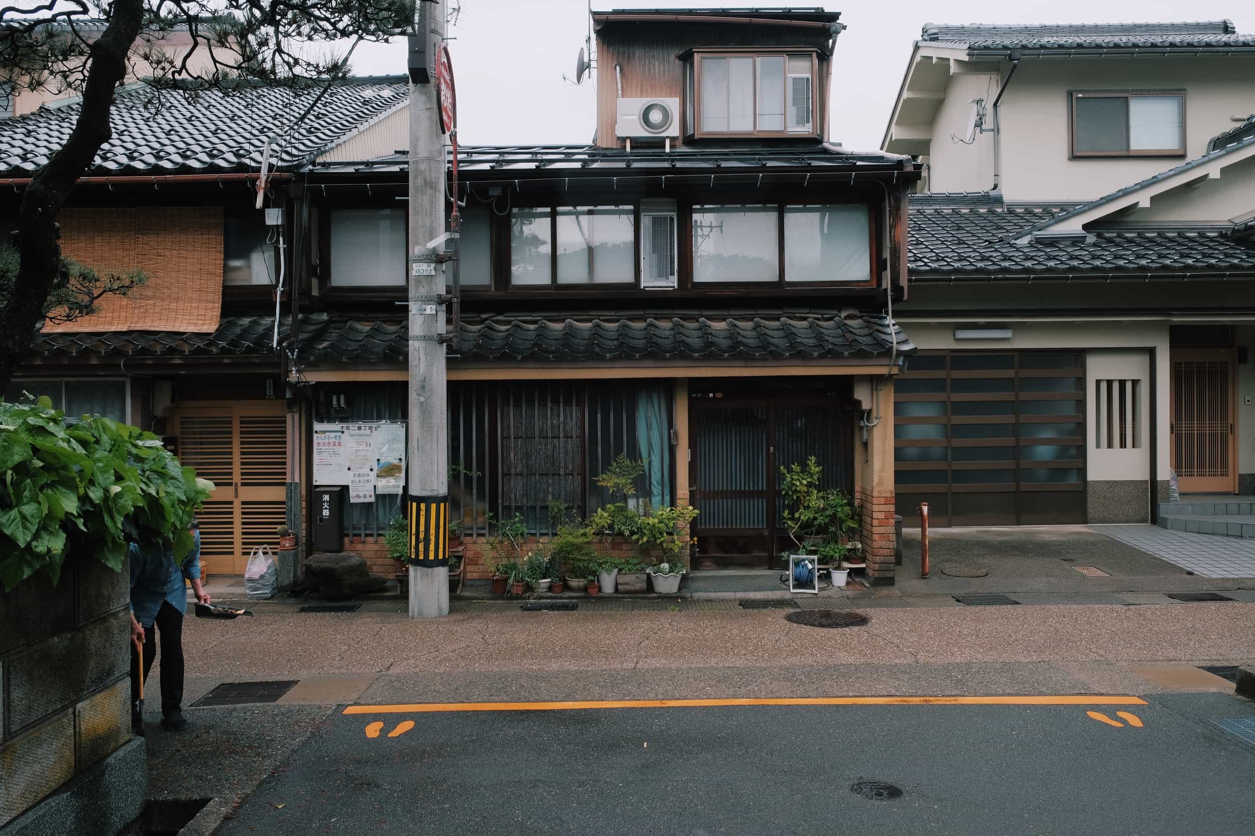 Impression of ancient Geisha District of Kanazawa