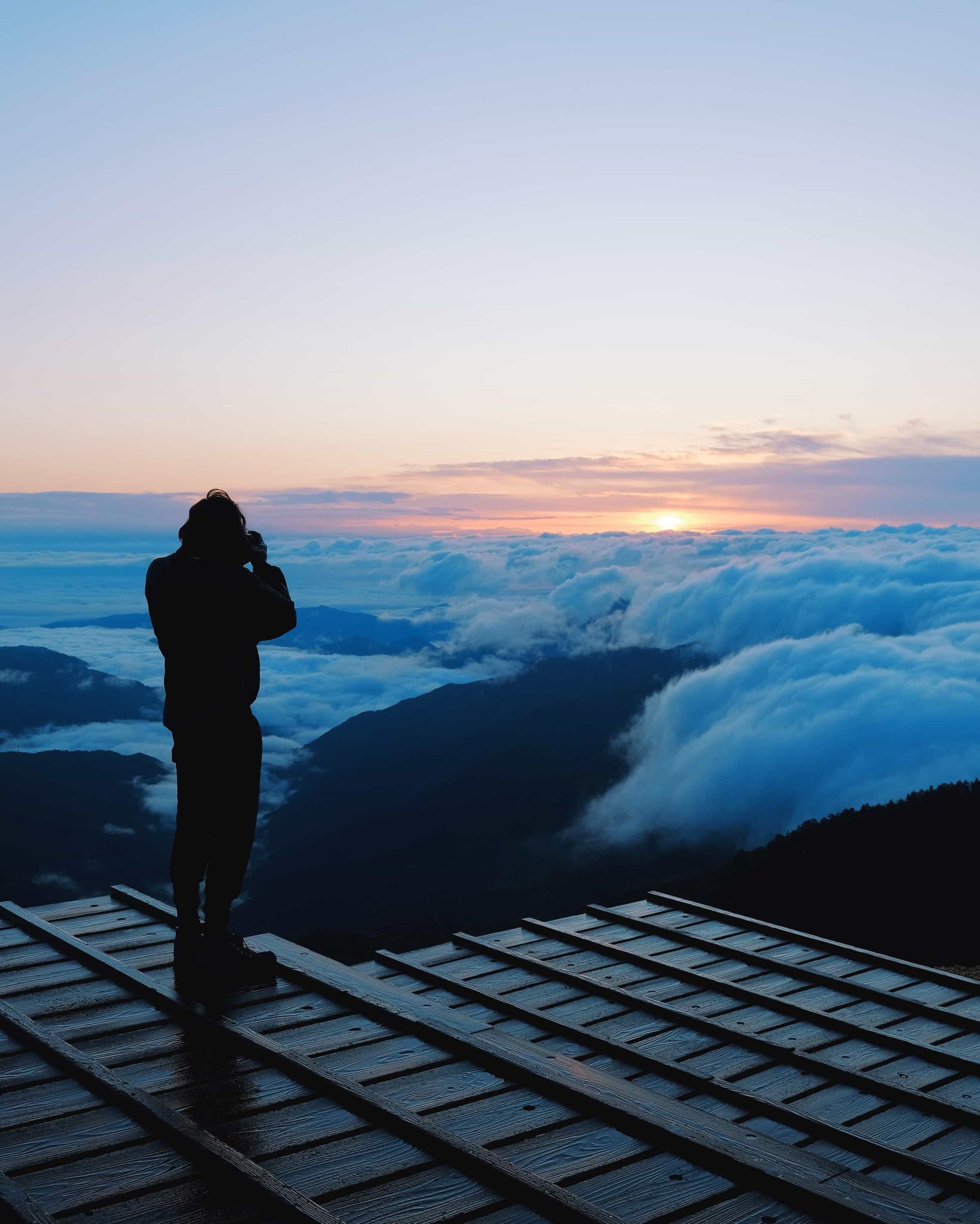 Sunrise Picture from Tsurugisan