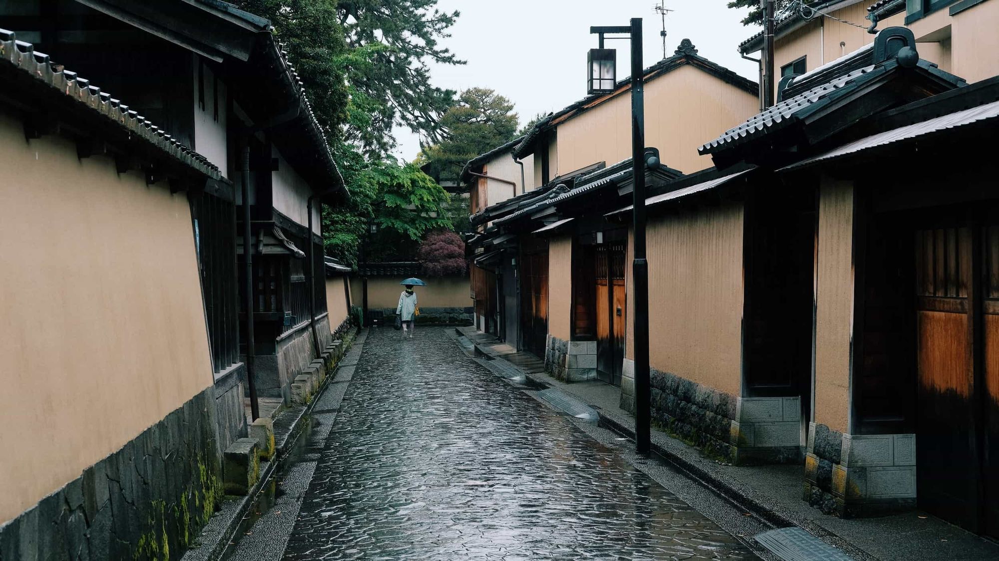 Alley in Nagamachi, the samurai district