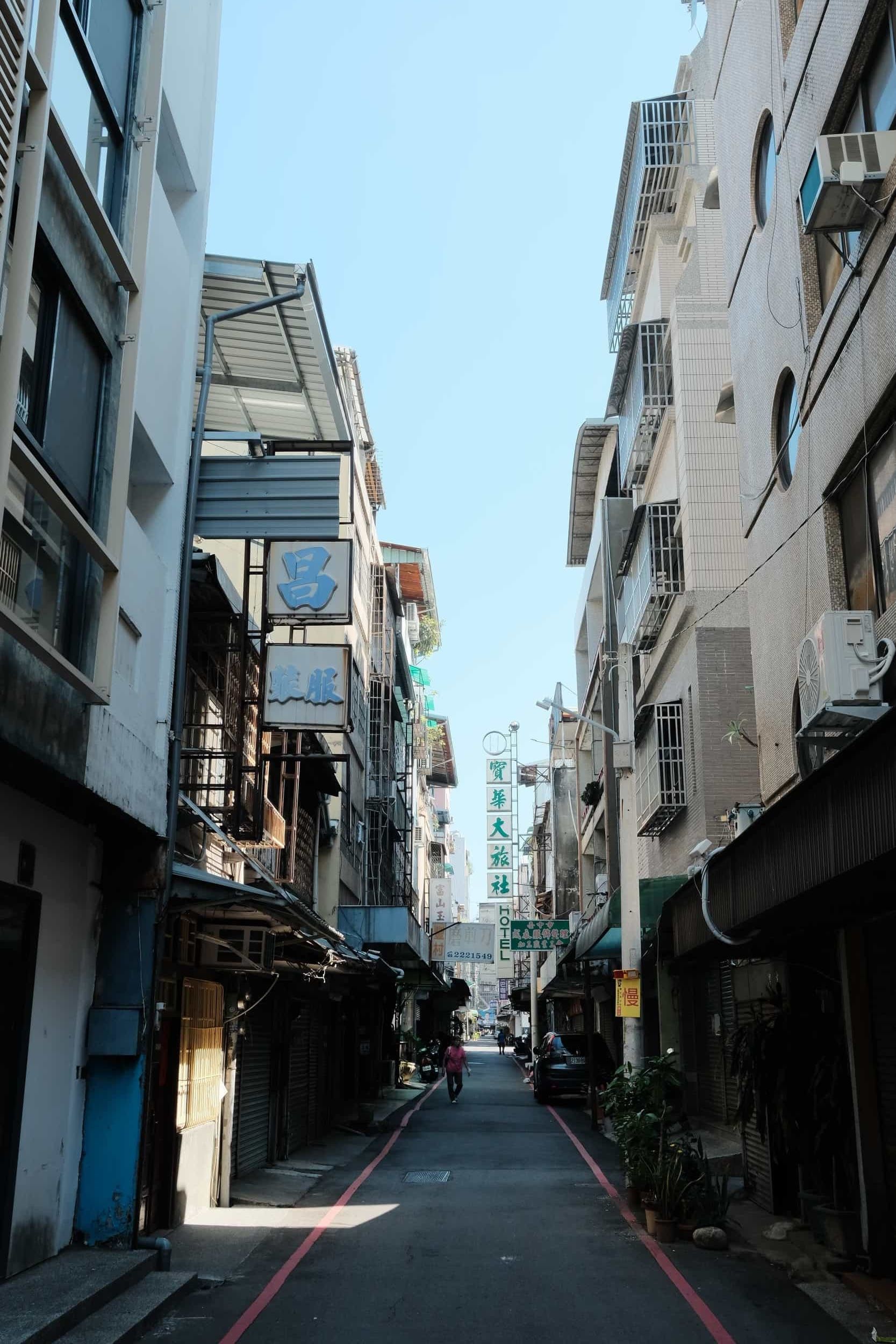 Alleyway in Taichung