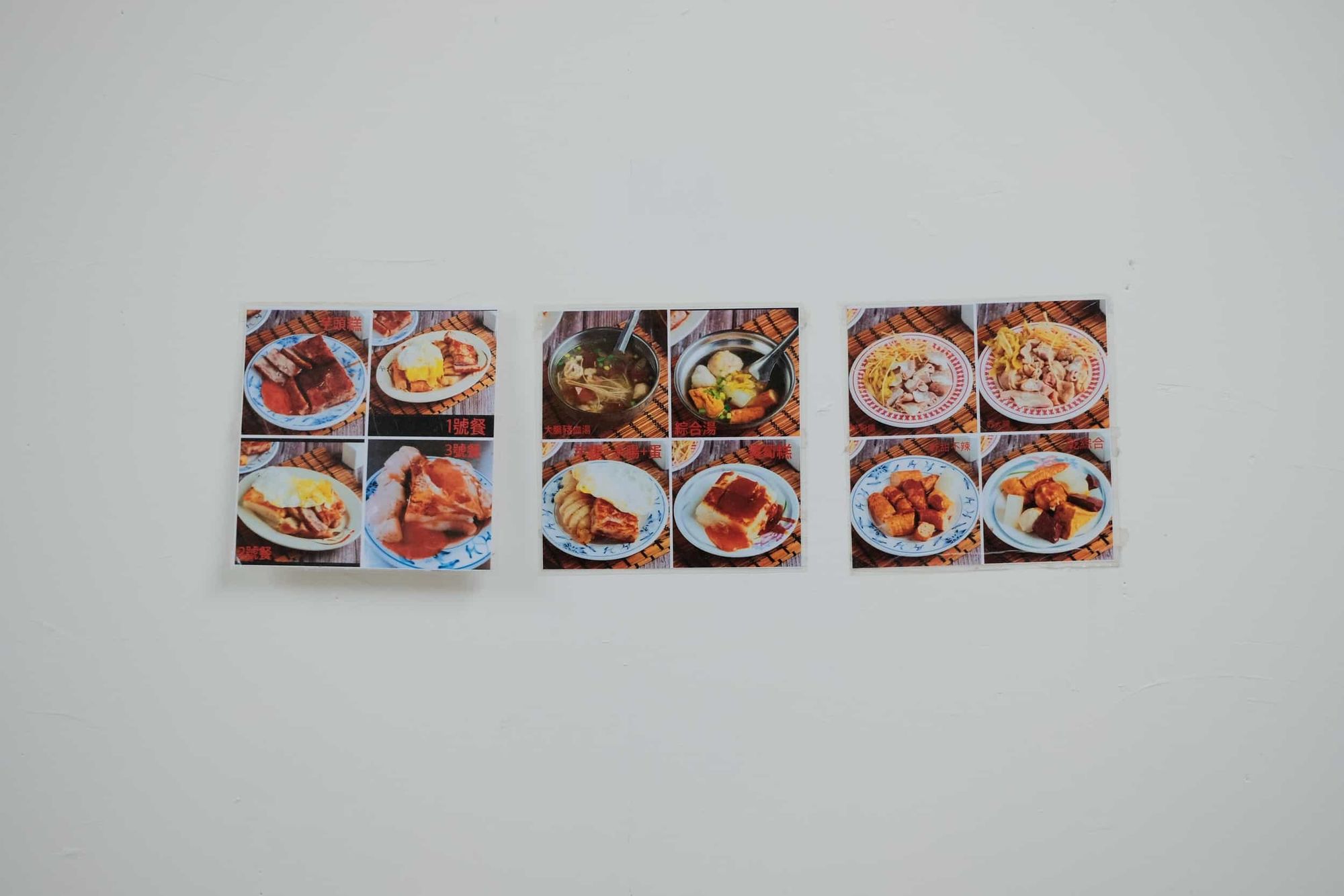 Examples of typical breakfast foods