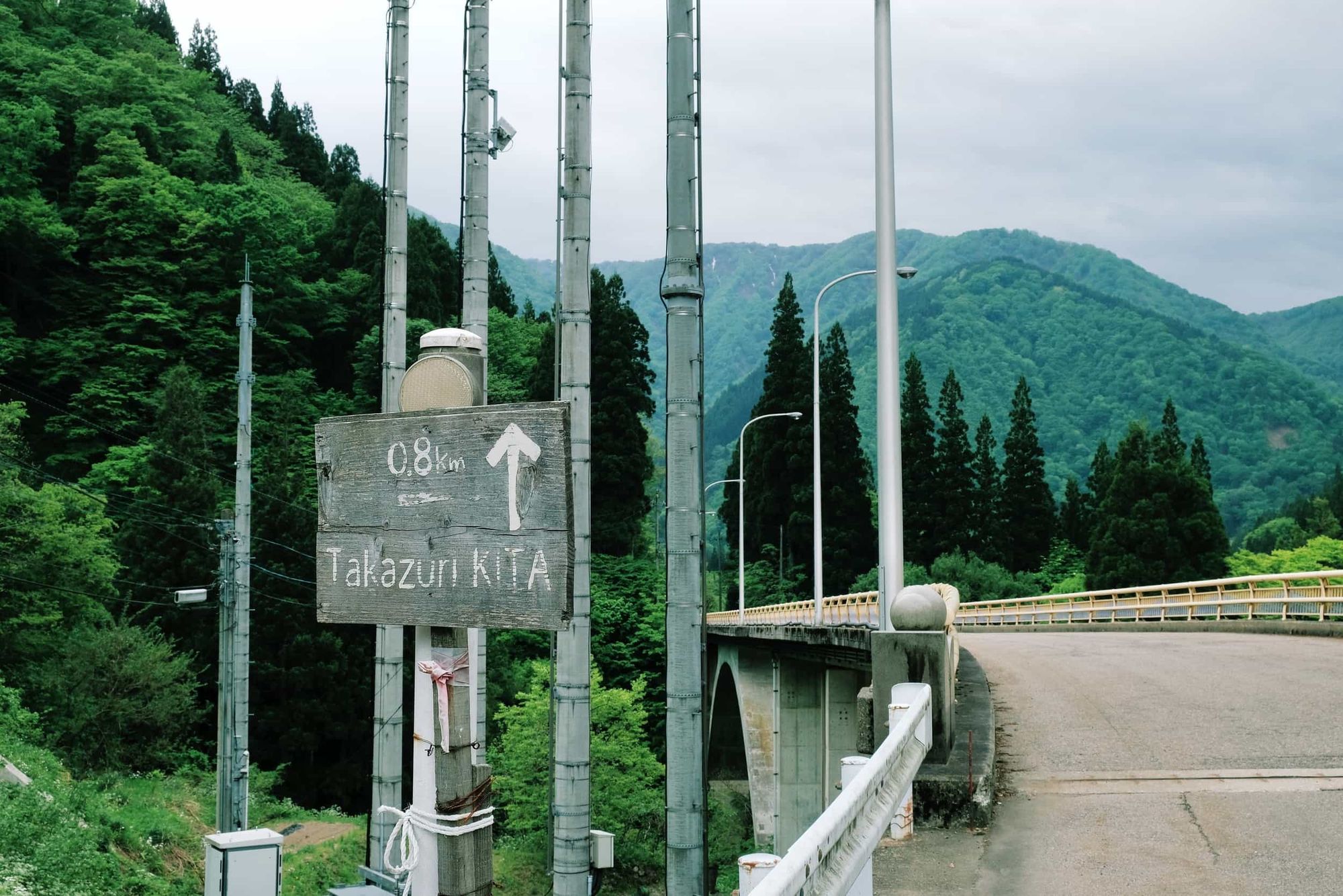 Sign leading you to our hostel